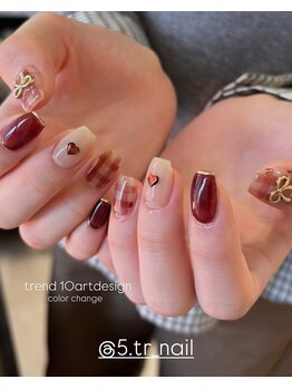 ゴトラネイル(5.tr_nail)/１０artデザイン