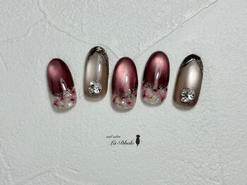 ラドール(La Dhole)/押し花×Vカットストーン