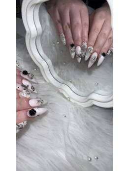 アンネ 明石店(ANNE)/ロングパーツネイル