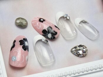 プレジール(Plaisir)/2018春3月サンプル★白フレンチ