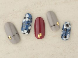 フラワーアートネイル