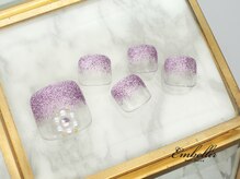 アンベリール 横浜店(Embellir)/(1002)お花パールFootネイル