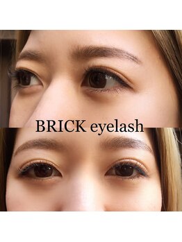 ブリック アイラッシュ(BRICK eyelash)/カラーエクステ