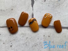 ネイルアンドまつげエクステ ブルーリーフ 四谷三丁目店(Blue Reef)/大人ハロウィンネイル