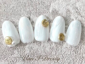 キャンアイ ドレッシー 横須賀中央店(Can i Dressy)/ニュアンスホワイト¥7000