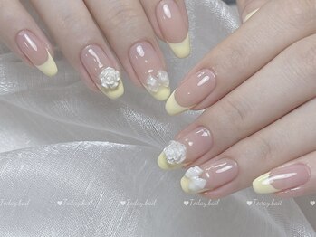 トゥデイネイル(Today.Nail)/フレンチ持ち込みデザイン