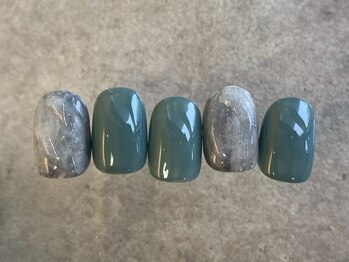 グラッドネイル 銀座店(GLAD nail)/ぷっくりニュアンスネイル