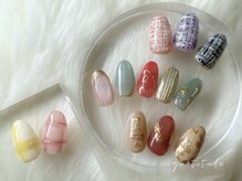 ワンカラーに1本アートを追加したい等のご希望も承ります♪