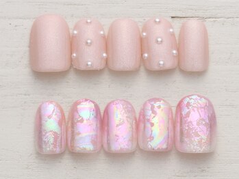ノーネイル アゲオ イオンモール上尾(NO NAIL AGEO)/オーロラ（アシメ） ￥4990