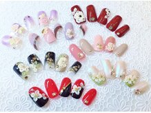 ネイルコレクション ピンク(Nail Collection Pink)/各種付放題★/成人式・和装