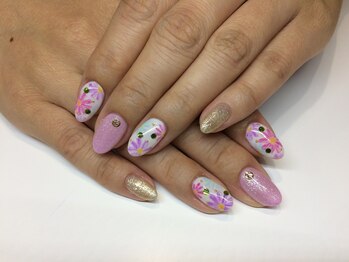 ティーエヌ 本厚木店/夏ネイル☆7000円【7700円税込】