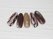 ティーエヌ 名古屋矢場町店/トレンドネイル￥5980