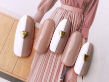 ネイルサロンフォーユー(for u)/ハーフネイル￥５９８０