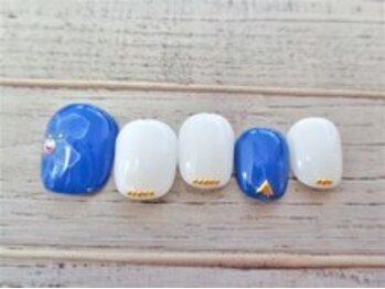 ブランロール 中目黒店(Blanl'or)/【Foot】たらしこみフラワー