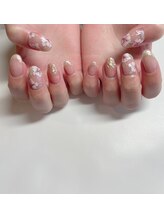 ブランシェ(BLANCHE)/お花ネイル