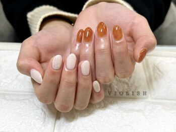 ヴィオリッシュ 大元店(VIOLISH)/glitter × nuance(持ち込み)