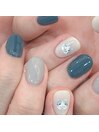 【TOYBOX.nail】うちの子ネイル