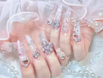 メイク 池袋(Meik)/チェックネイル秋ネイル