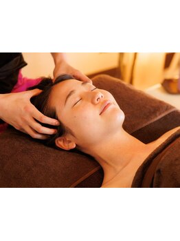 ヘッドスパで癒されたい