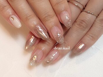 ディアネイル(dear.nail)/キラキラニュアンス☆