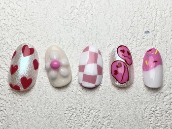 ネイルブレイク リリア(Nail Break lilia)/【初回オフ無料】ピンクネイル