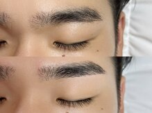 アミュー 恵比寿(AMUE)の雰囲気（男性のお客様にも大人気！眉毛はもちろんまつ毛パーマも可能です）