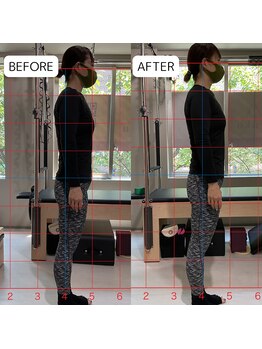 あるく 関内店/体験レッスンビフォーアフター