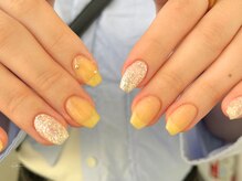 エフェム 表参道(ephem)/イエロー×ラメ