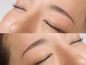リノユー ビューティー(Lino U Beauty)の写真/《SNSで大人気♪お顔の印象抜群にUP！》やりすぎないのに垢抜ける！ふさっとナチュラル垢抜け美眉に★