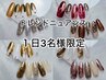 『1日3名様 フリー予約限定』 16種類から選べるトレンドニュアンス