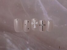 アイネイルズ 横浜WEST店(I-nails)/シンプルY2Kクロム¥8480