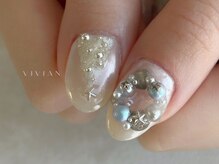 ヴィヴィアン ネイル(Vivian nail)/クリスマス　リース