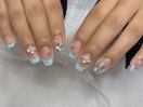 (担当:大嶺)水色フレンチ