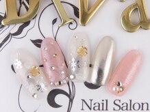 ネイルサロン ディーバ ギンザ(Nail salon Diva GINZA)/キラキラウィンターネイル 8500