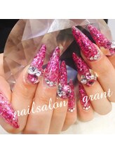 グラント(NAIL SALON&SCHOOL grant)/ベルベットネイル12300円