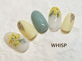 ウィスプ(WHISP)/押し花ネイル/パラジェル