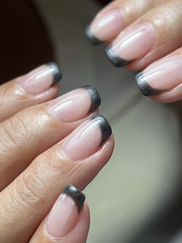 ネイルサロン プール ヴー(Nail Salon Pour Vous)/ 【シンプル】フレンチネイル