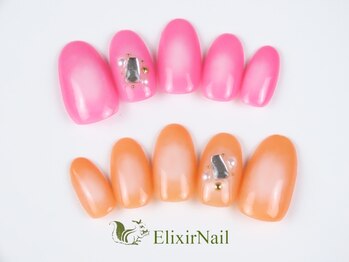 エリクサーネイル 神田(Elixir Nail)/カジュアル/クーポン使用