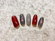 ミオリィ(meoli)/ワンカラー＋ラメアート