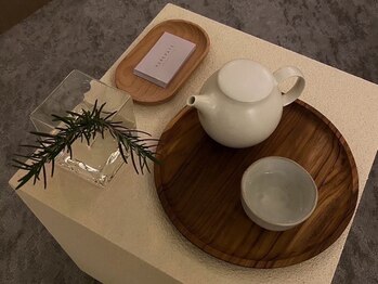 ピュアベート 西麻布(PUREVATE)/ケア後の自家製ティー