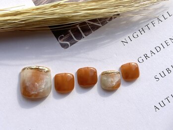 オル('olu)/11月フットネイル定額【Nuance】