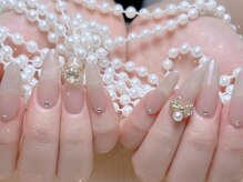 シーアンドビーネイル(C&B Nail)/チップ長さだしワンカラー