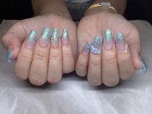 カットアンドスタイル クラウン(Cut & Style Clown)/ラメグラデーション[横浜/横浜駅