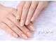 サナネイル(Sana nail)の写真/【60種類以上から選べる定額コース】初回ジェルオフ無料＆定額とは思えないクオリティ♪カラー無料変更可◎