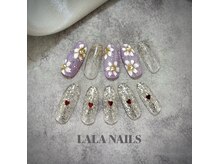 ララネイルズ(LALA NAILS)/定額アートコース ¥6,899