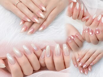 ウィズ ネイル アイ 高丘(WIZ NAIL&EYE)の写真/6月限定100名様マグネットフラッシュ￥4000！定額からデザインまで叶う♪指先で輝く私に出会いませんか？◎