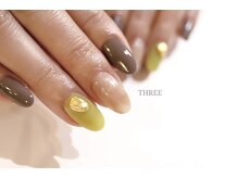 スリー 自由が丘(THREE)/バレンタインネイル
