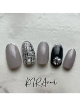 キラ(KIRA)/ツイードネイル