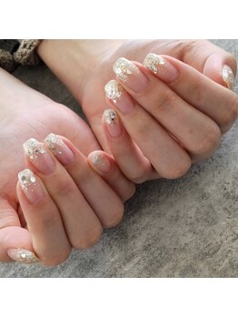 マーズネイル(Mars Nail)/ラメホログラデーション　￥7150