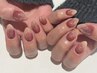 【60min】ニュアンス/シンプルネイル/持ち込み◎パラジェル/フィルイン